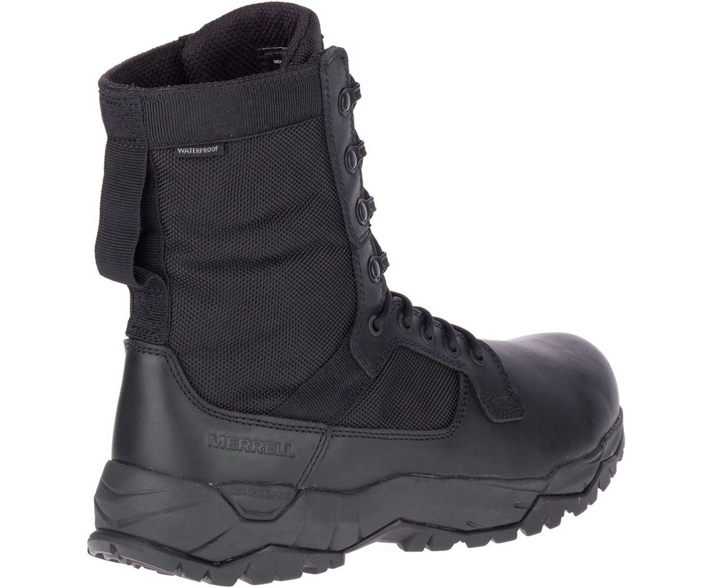Merrell Boots Black - MQC Patrol Waterproof - Womens 34SERWVMI